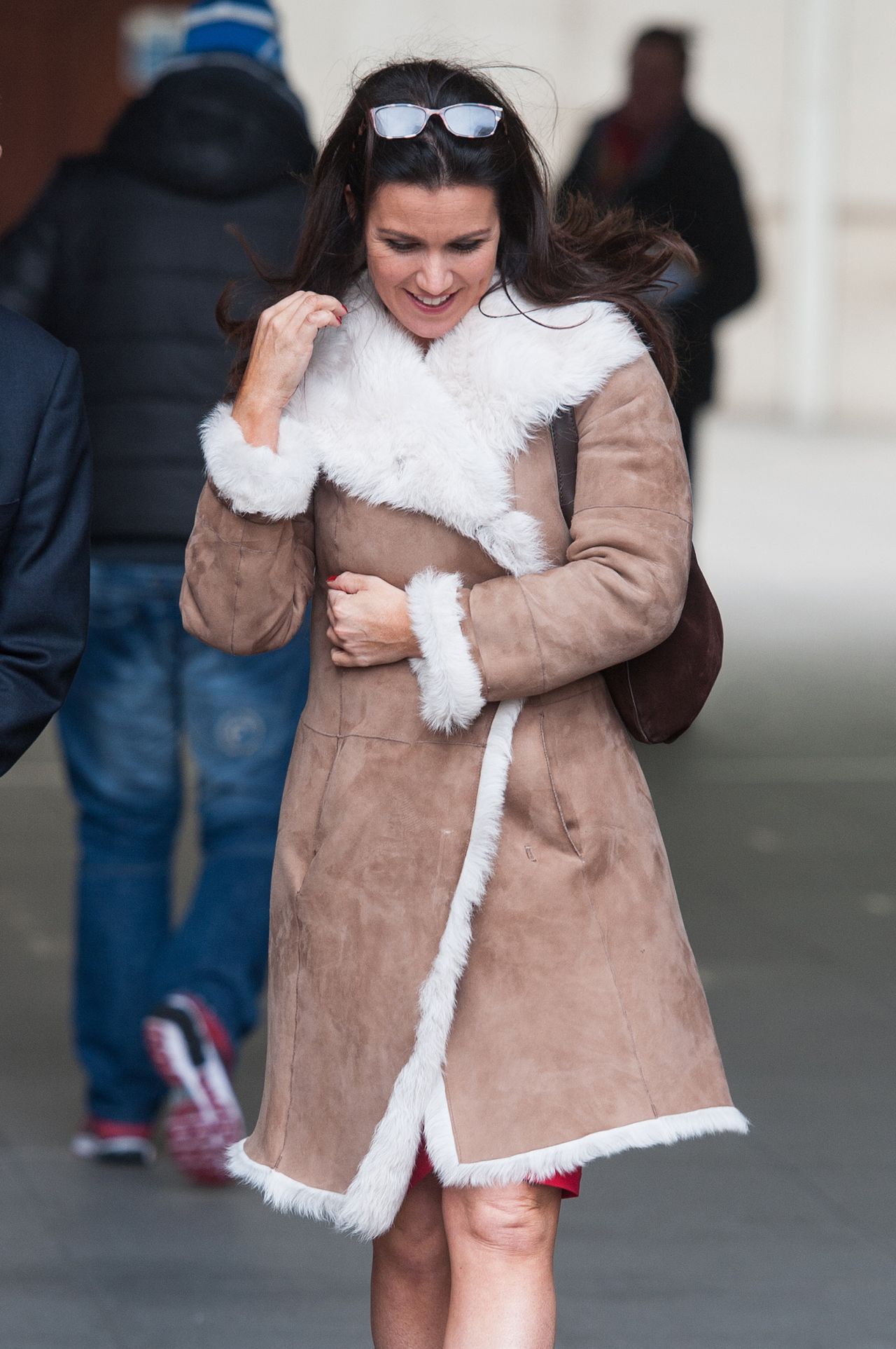 SUSANNA REID STREET FASHION LEAVING BBC STUDIOS IN LONDON4